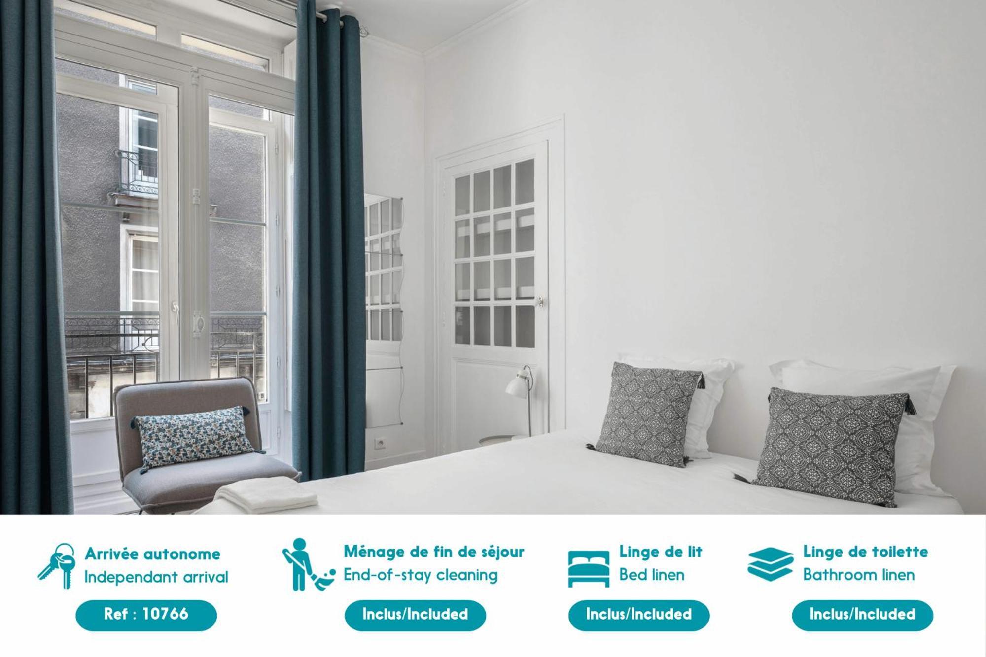 Apartment Chaleureux Proche De La Place Graslin Nantes